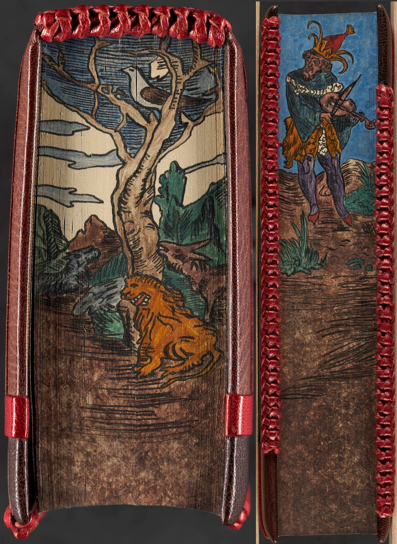 Illustration for article titled Fore-Edge Paintings: The Secret Works of Art Hidden Inside Book Pages